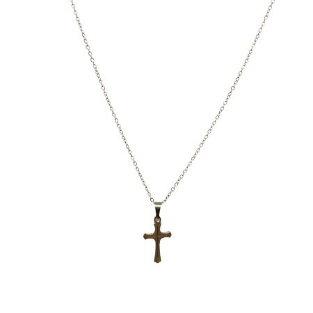 Stainless steel necklace - Cross