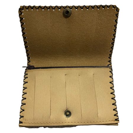 Δερμάτινο πορτοφόλι - χειροποίητο