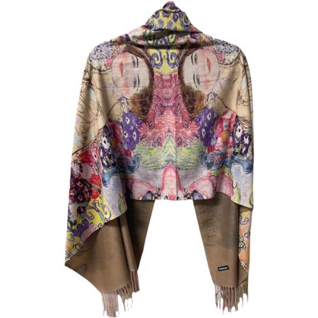 Κασμίρ εσάρπα Gustav Klimt