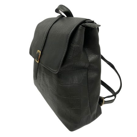 Women's backpack with repousse design