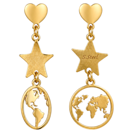 Ατσάλινα σκουλαρίκια