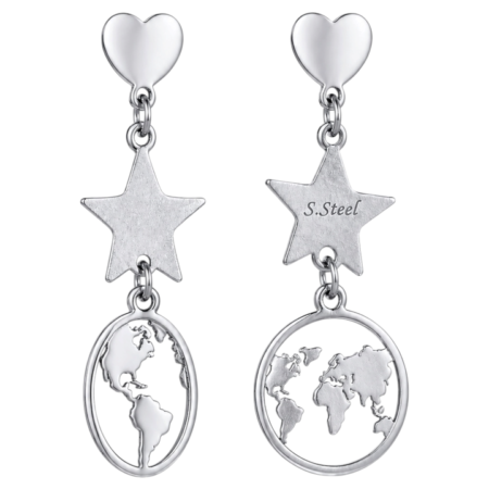 Ατσάλινα σκουλαρίκια