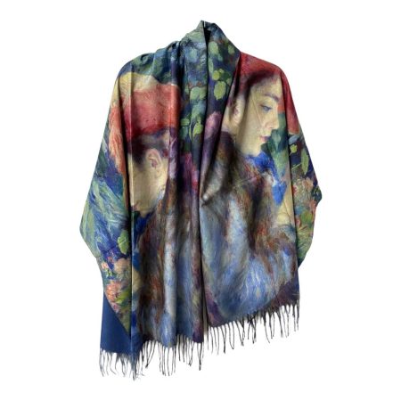 Cashmere stole Pierre-Auguste Renoir - Marie Therese Durand Ruel Sewing