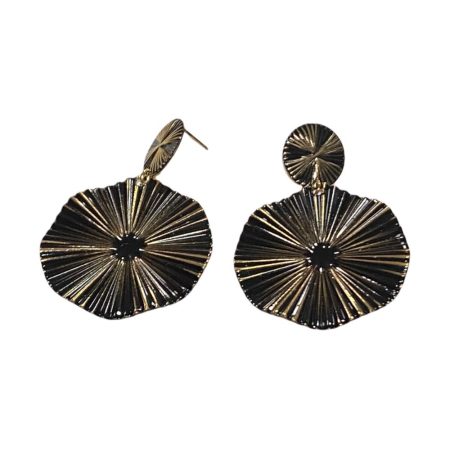 Γυναικεία σκουλαρίκια με οβάλ σχέδιο