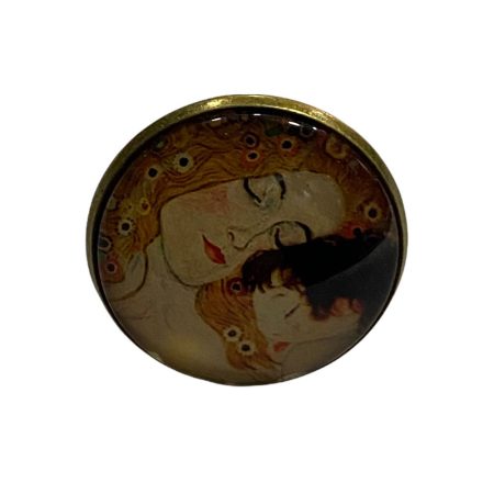 Μπρούτζινο δαχτυλίδι ανοιγόμενο Gustav Klimt-Οι τρείς ηλικίες της γυναίκας