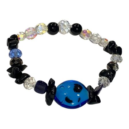 Handmade bracelet with semiprecious gemstones / xv0094