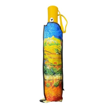 Ομπρέλα βροχής αυτόματη Χωράφια Σιταριού Vincent van Gogh