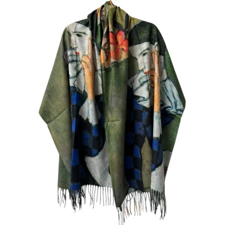 Κασμίρ εσάρπα Pablo Picasso - Αρλεκίνος