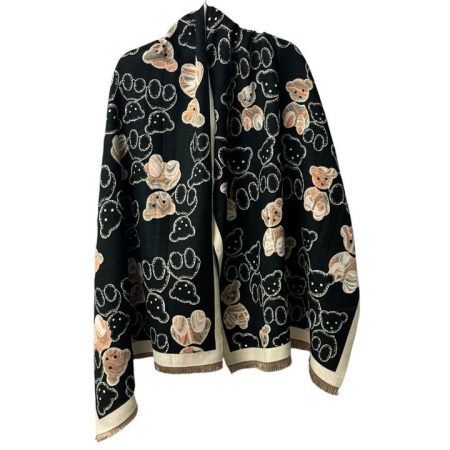 Εσάρπα διπλής όψης με λογότυπο αρκουδάκια