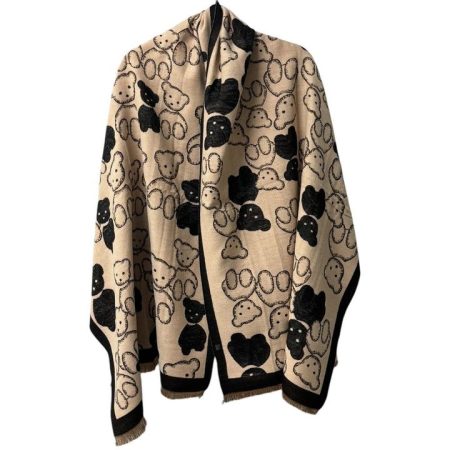 Εσάρπα διπλής όψης με λογότυπο αρκουδάκια