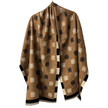 Εσάρπα διπλής όψης σε αποχρώσεις τριών χρωμάτων