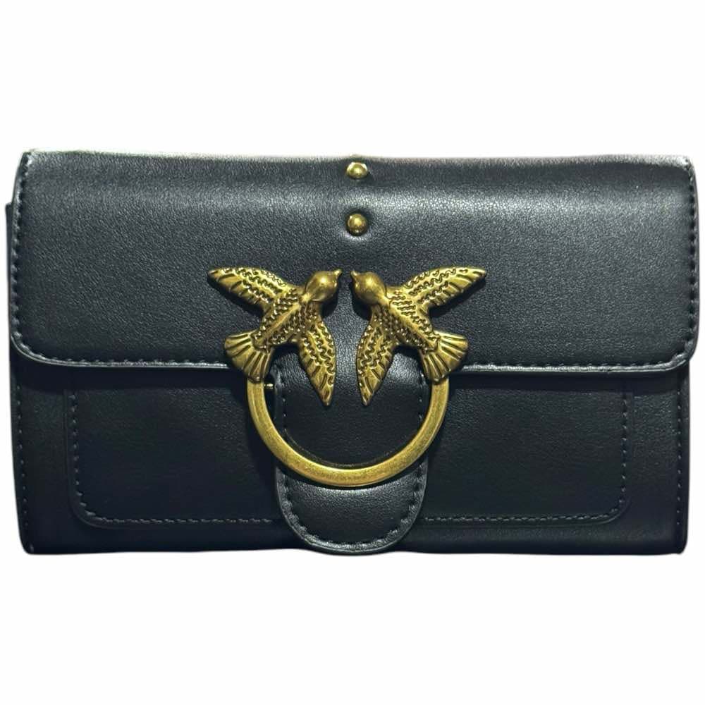 Μαύρο τσαντάκι με διακοσμητικό