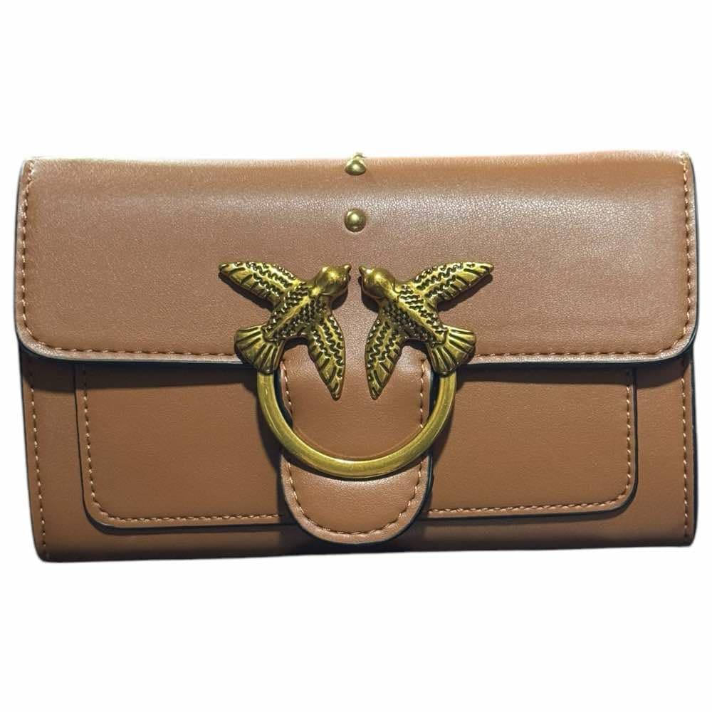 Καφέ τσαντάκι με διακοσμητικό