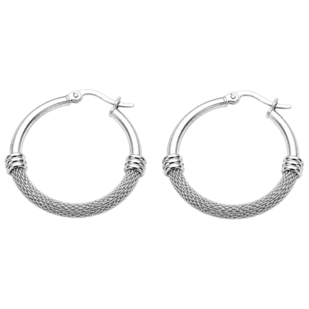 Ατσάλινα σκουλαρίκια